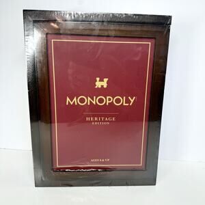 MONOPOLY HERITAGE EDITION WS Game Company Game Board. Brand New - Sealed